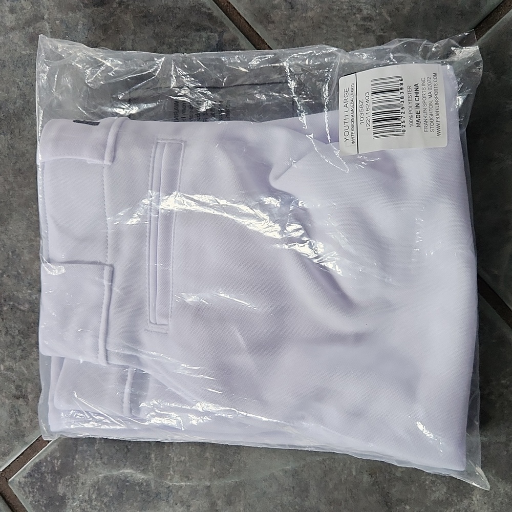 Franklin Baseball Youth Knickers Size L, no side piping